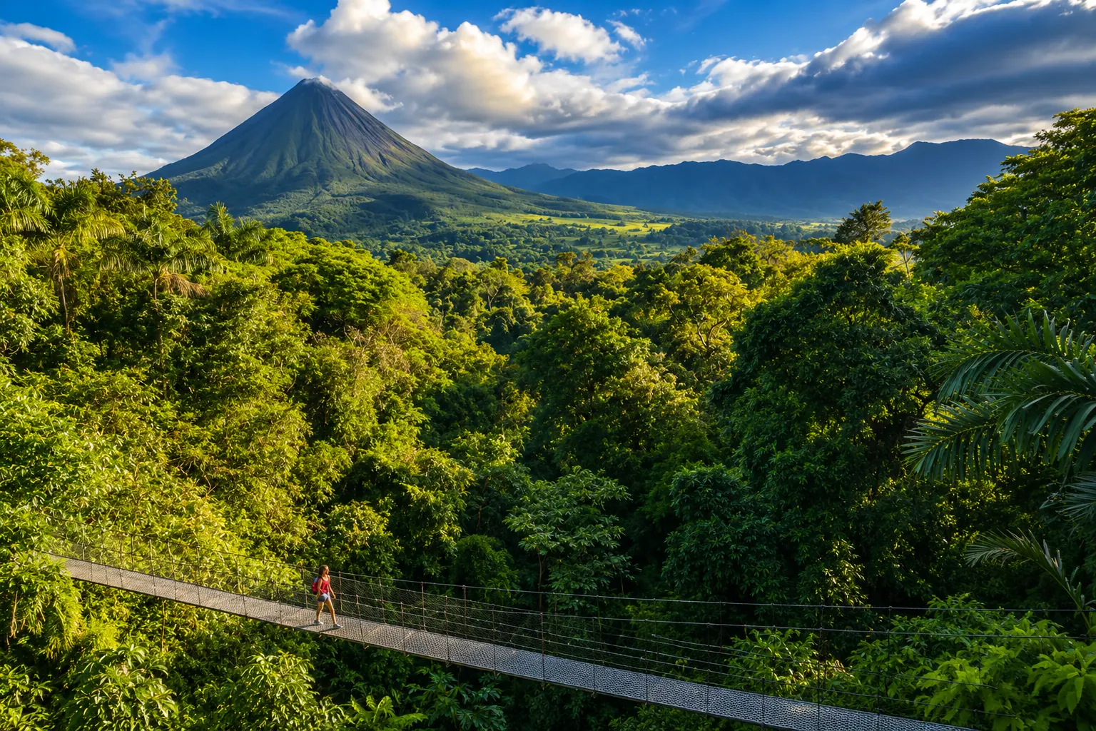 Mistico Hanging Bridges in La Fortuna